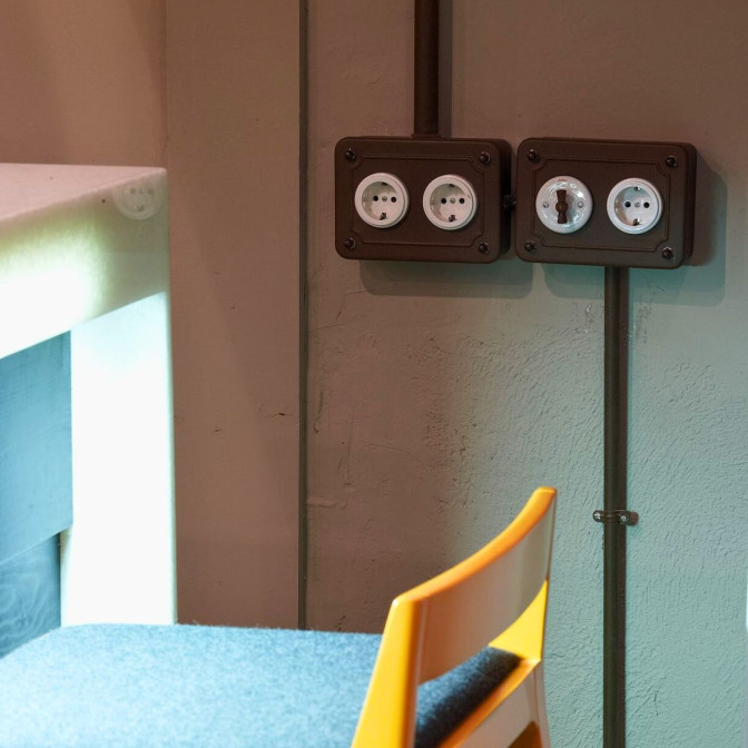 ACCESSOIRES POUR INSTALLATION APPARENTE ACCESSOIRES POUR INSTALLATION APPARENTE