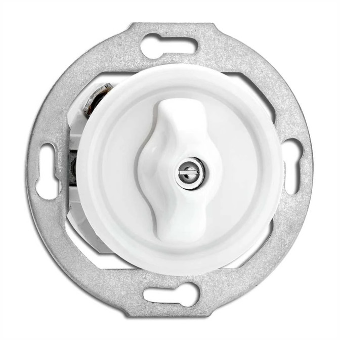 INTER DOUBLE ROTATIF PORCELAINE BLANCHE (ne fonctionne pas en VV) INTER DOUBLE ROTATIF PORCELAINE BLANCHE (ne fonctionne pas en VV)