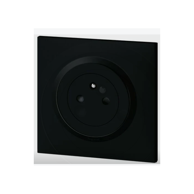 Prise de courant 2P+T Surface dooxie 16A - noir Prise de courant 2P+T Surface dooxie 16A - noir