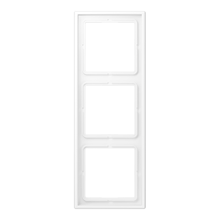Cadre 3 postes / LS 990 blanc mat