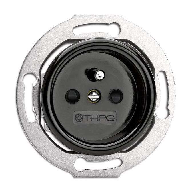 PCT ENCASTR. BAKELITE NOIRE