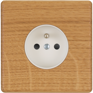 Façade Hitera Chene Clair Simple Pc - Façade à clip.