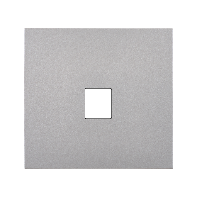 Façade Désir Aluminium Mat Simple 1 Media - Façade à clip.