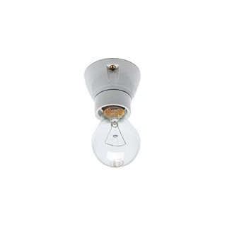 APPLIQUE PLAFOND PORCELAINE BLANCHE
