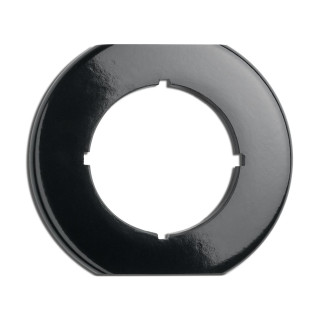 PLAQUE CENTRALE BAKELITE NOIRE (POUR RJ/TV)