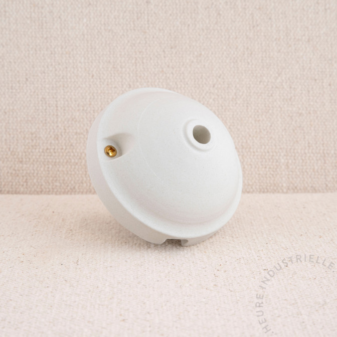 Rosace lisse en cordiérite - ROSONE LISCIO CORDIERITE D.95MM &quot;PIETRA&quot;