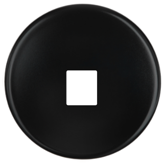 Façade Iris by MODELEC Noir Simple 1 Media - Façade à clip.