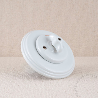 BP Garby Colonial porc. BLmanette Retro BL + plaque porc. BL