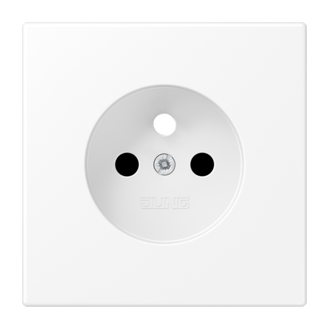 Enjo prise de courant 2P+T / LS 990 blanc mat pour mécanisme  152...x