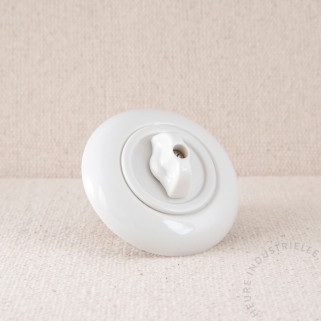 Va-et-vient rotatif THPG porc. blanche