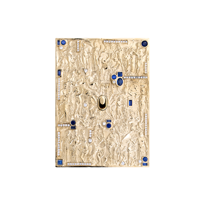 Interrupteur Meljac Tournaire Bas-relief - Dorure 2N + Saphirs