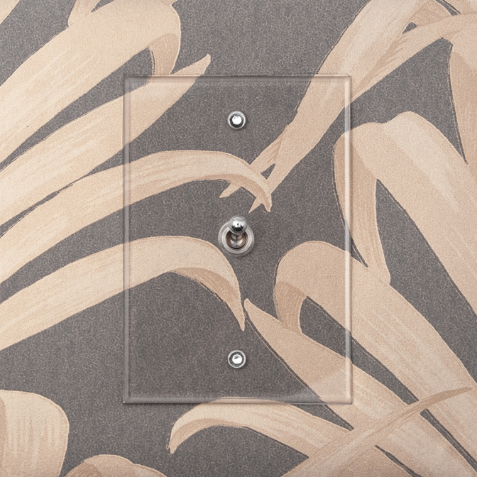Interrupteur large Meljac Plexiglass