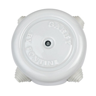 Boîtier de derivation porcelaine blanche Ø118mm