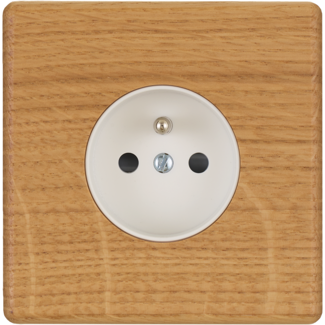 Façade Hitera Chene Clair Simple Pc - Façade à clip.