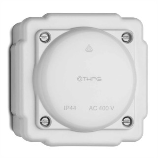 BOITE DE DERIVATION IP44 DUROPLAST BLANC CARREE