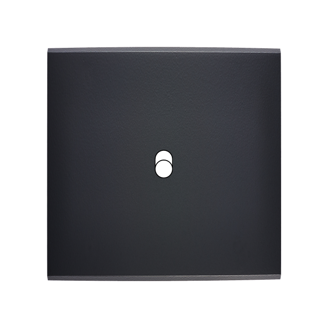 Façade Confidence Laiton Noir Simple B - Façade magnétique.