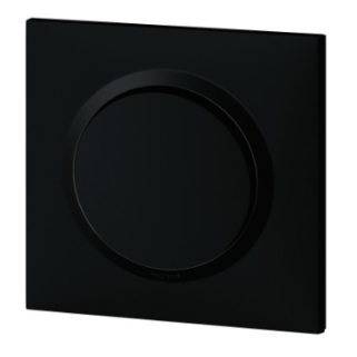 Interrupteur ou va-et-vient dooxie 10AX 250V~ - noir