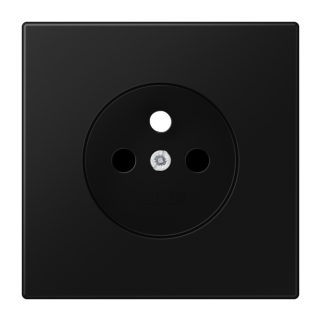 Enjo prise de courant 2P+T / LS 990 noir mat pour mécanisme  152...x