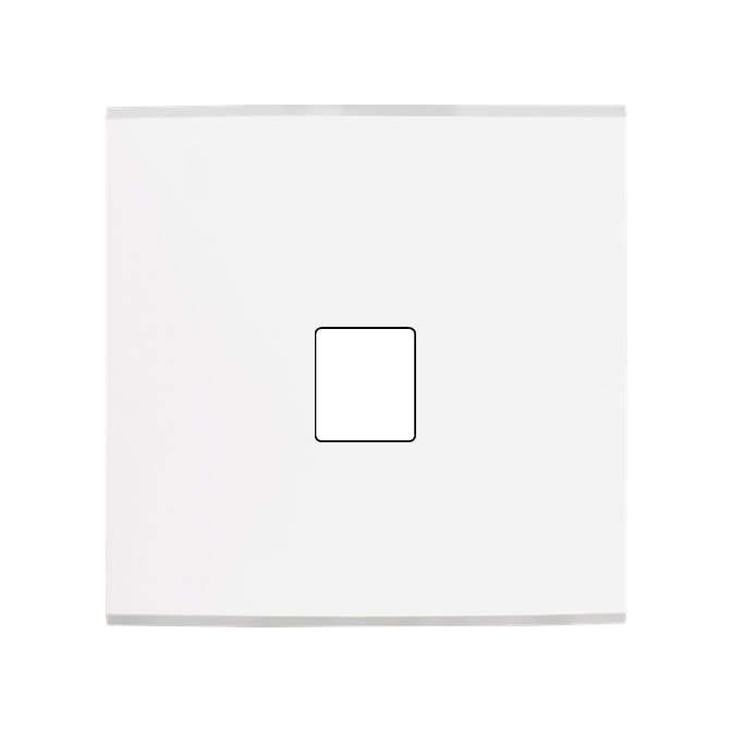 Façade Confidence Laiton Blanc Simple M1 - Façade magnétique.