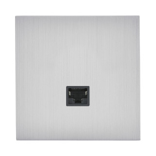 Art d'Arnould Epure prise RJ45 catégorie 6 FTP - acier brossé