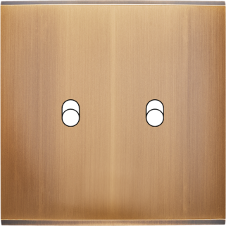 Façade Confidence Laiton Vieux Bronze Simple B2