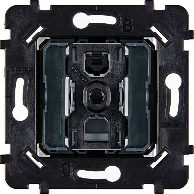 Mécanisme Vv Ou Poussoir Noir Support Noir Collection Hitera