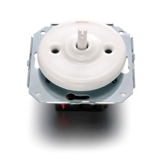 VV double porcelaine blanche