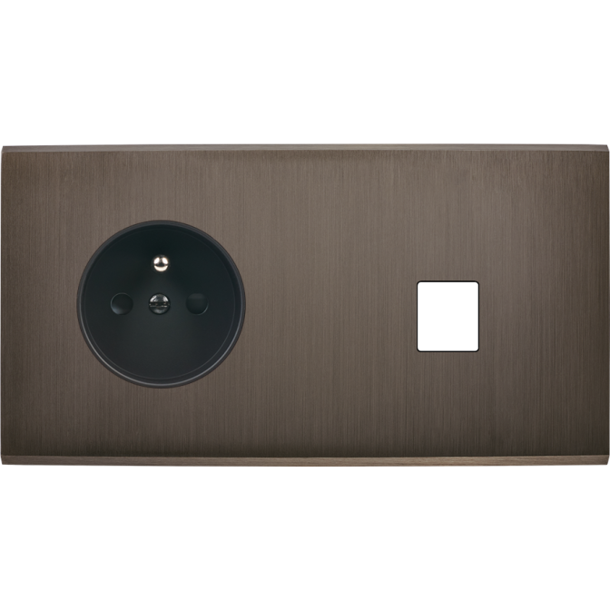 Façade Confidence Laiton Canon De Fusil Double Horizontale PC M1