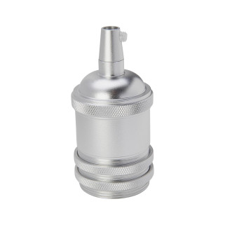 Douille E27 en acier D. 48mm