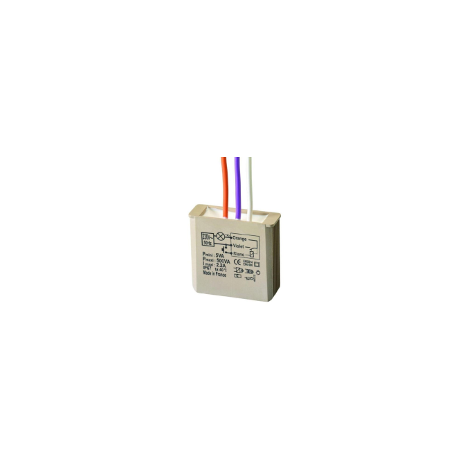 Télérupteur Encastré 500W